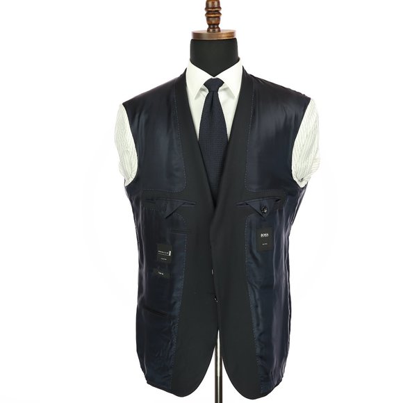 NEW Hugo Boss Tailored 160's Wool Sport Coat 46R - Picture 9 of 14